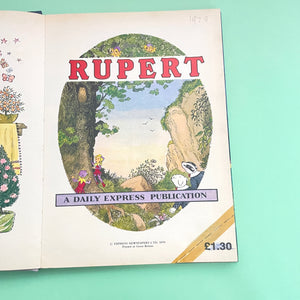 Rupert The Bear Vintage Annual 1979