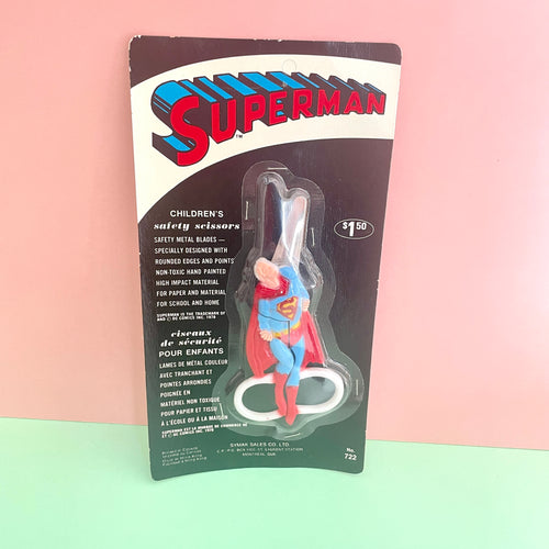 1970s Superman Safety Scissors