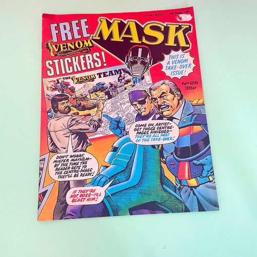 MASK comic U.K. no 28