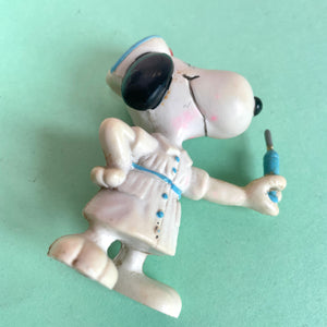 Snoopy Belle Nurse Vintage Vinyl Figure