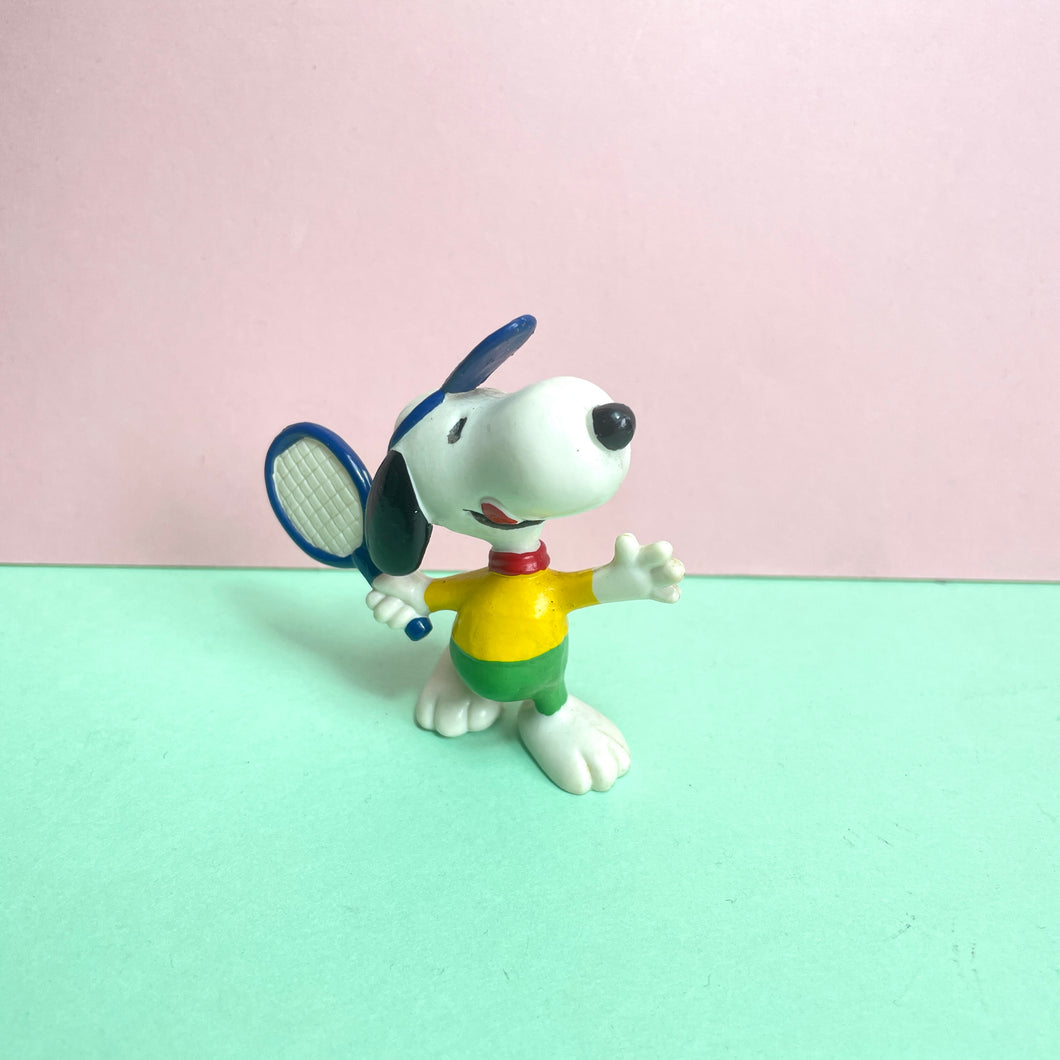 Snoopy Vintage Vinyl Figure - Tennis Player