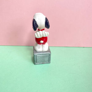 Snoopy Olympic Swimmer Vintage Vinyl Figure