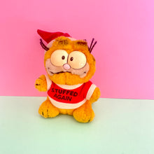 Mini Garfield Santa Plush