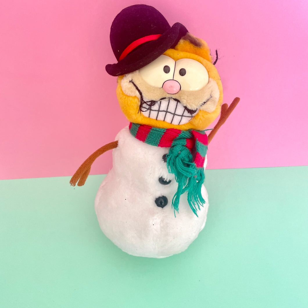 Garfield Xmas Snowman Plush