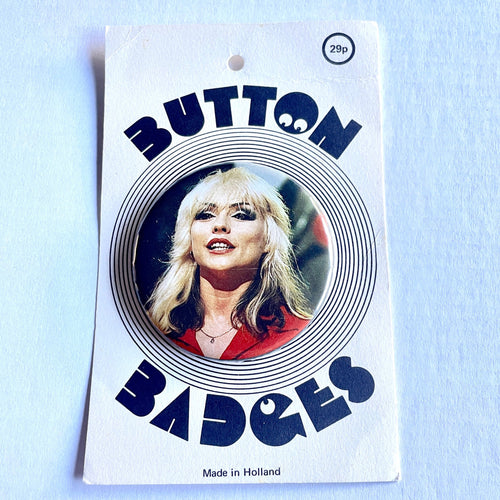 Vintage Debbie Harry Pin Badge