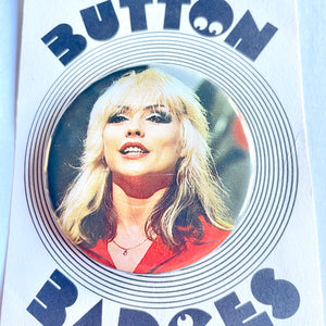 Vintage Debbie Harry Pin Badge