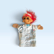 Vintage Russ Nurse Hand  Puppet Troll