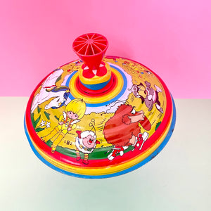 Rainbow Brite Spinning Top