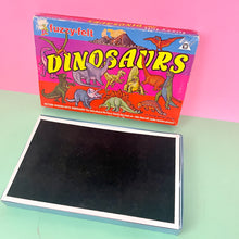 Vintage Fuzzy-Felt Dinosaurs