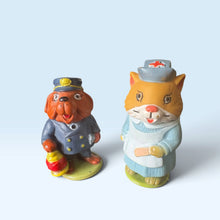 Vintage Richard Scarry Puzzletown figures