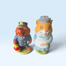Vintage Richard Scarry Puzzletown figures