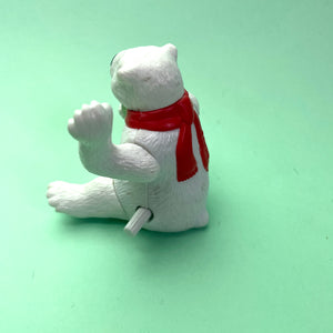 Vintage Coca Cola Polar Bear Wind Up toy 1996