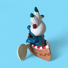 Vintage Native Canoe Smurf  20549