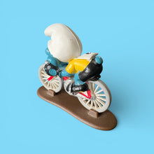 Vintage Cyclist Super Smurf 40501 with base