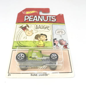 peanuts hot wheels car bone shaker