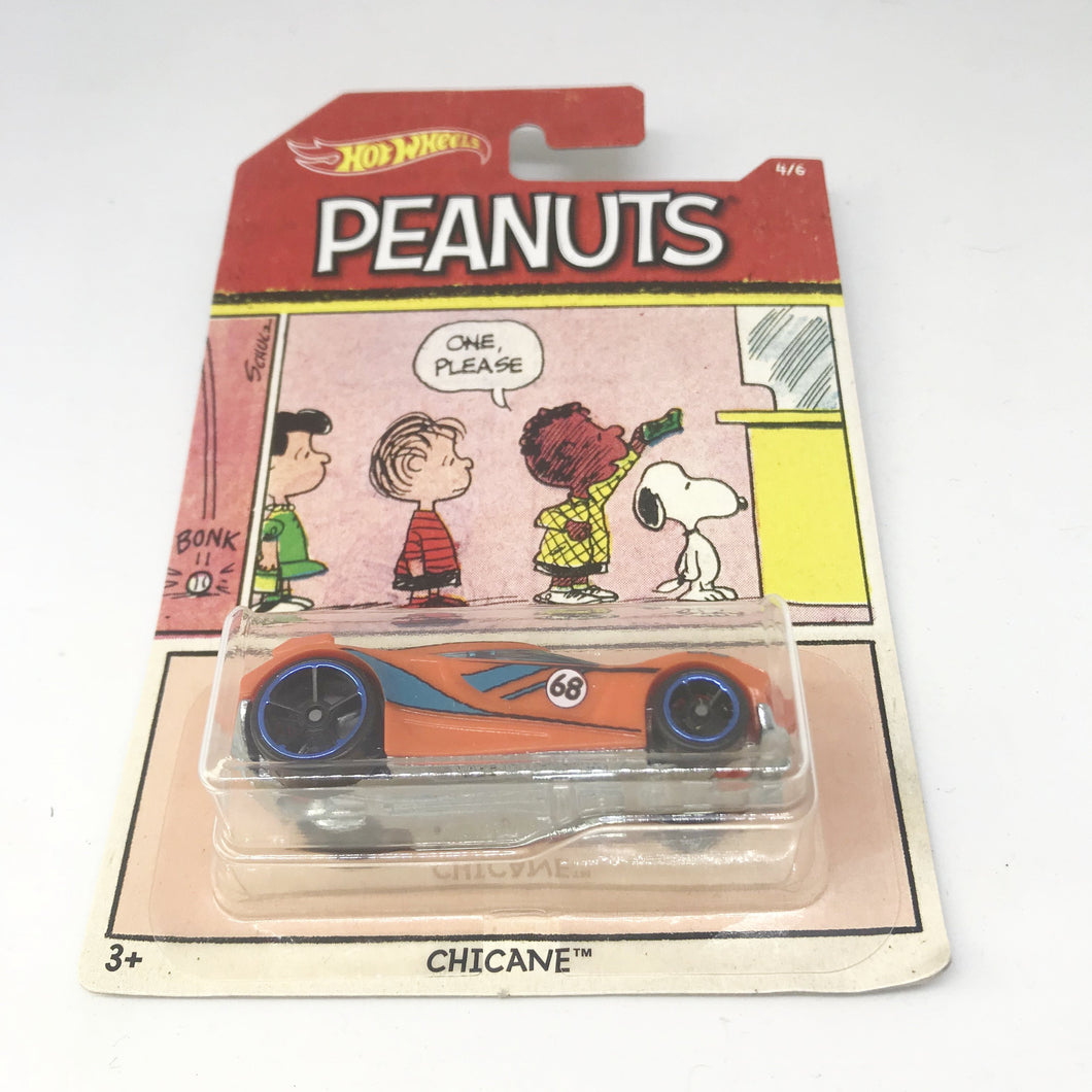 hot wheels peanuts car Chicane