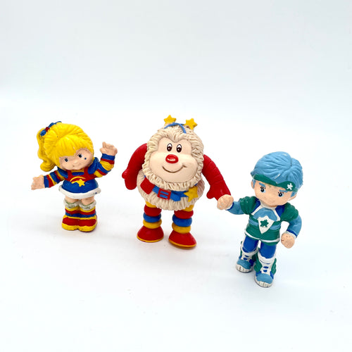 Vintage Rainbow Brite little figures