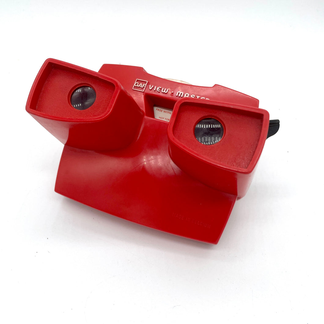 Red Viewmaster 1970s Classic