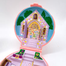 vintage polly pocket pink And Pearl Compact Nancy’s Wedding 1989 Playset