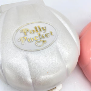 vintage polly pocket pink And Pearl Compact Nancy’s Wedding 1989 Playset